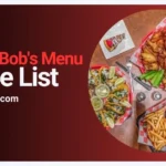 Big Shot Bob's Menu USA