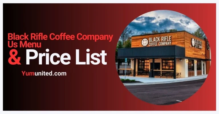 Black Rifle Coffee Company US Menu