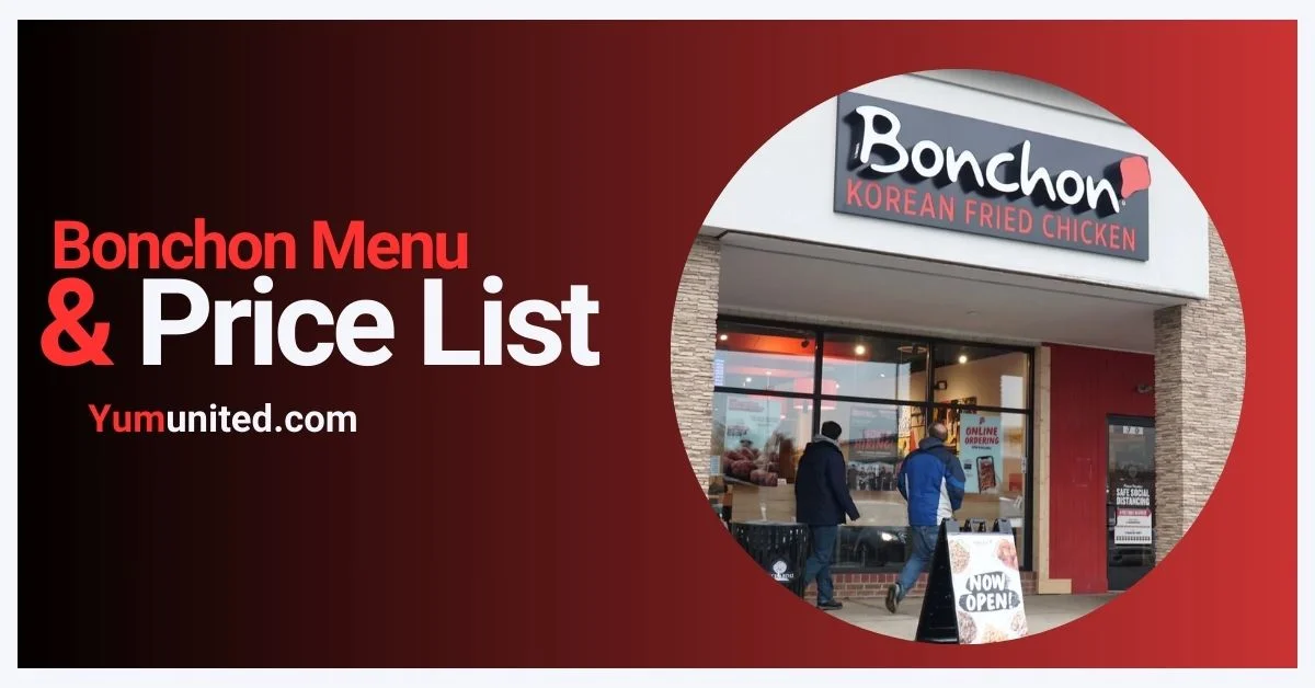 Bonchon Menu USA