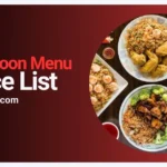 China Moon Menu USA