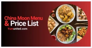 China Moon Menu USA