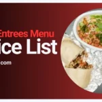 Chipotle Entrees Menu USA