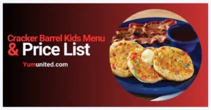 Cracker Barrel Kids Menu USA