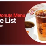 Dunkin’ Donuts Menu USA