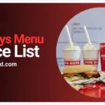 Five Guys Menu USA