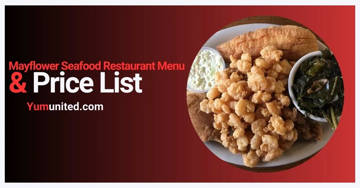 Mayflower Seafood Restaurant Menu USA