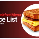 Sonic Breakfast Menu USA