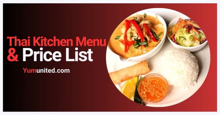 Thai Kitchen Menu USA