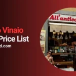 All'antico Vinaio Menu