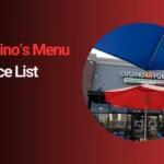 Cagnino’s Menu