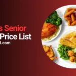 Captain's Senior menu