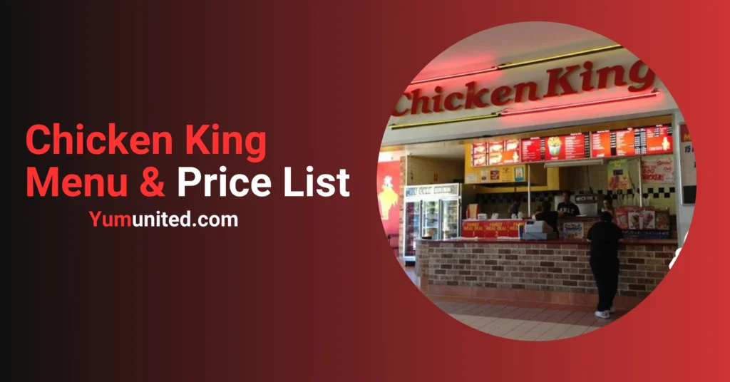 Chicken King Menu USA