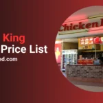 Chicken King Menu USA