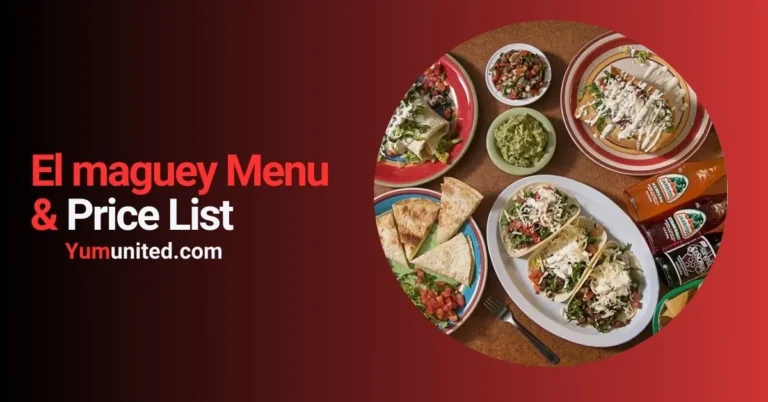 El maguey menu