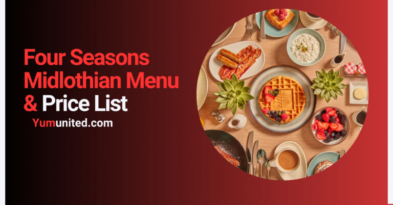 Four Seasons Midlothian Menu usa