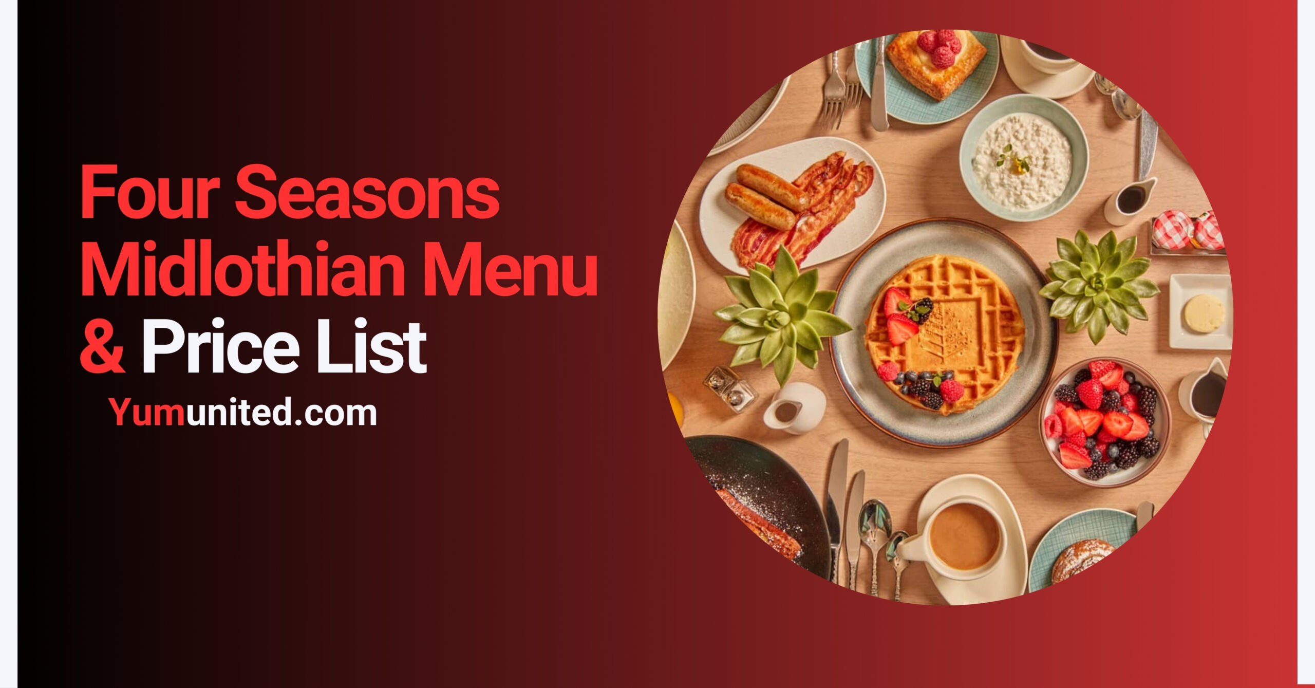 Four Seasons Midlothian Menu usa