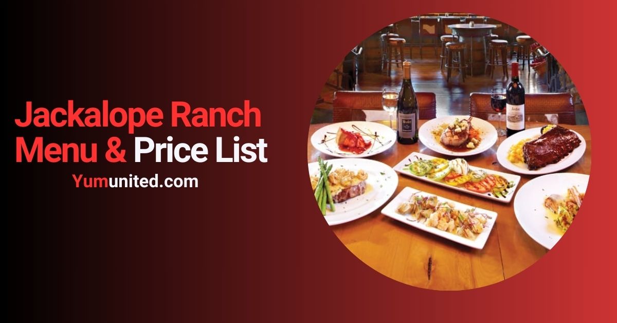 Jackalope Ranch menu usa