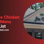 Jim bobs chicken fingers Menu USA