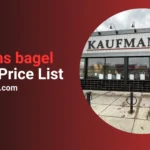 Kaufmans bagel & delicatessen menu USA