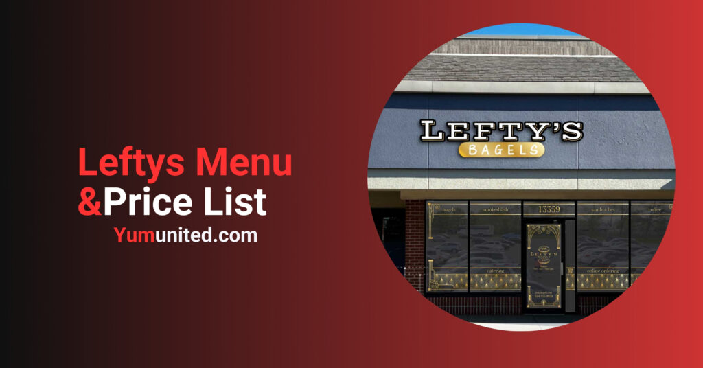 Leftys menu usa