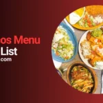 Los Arcos menu