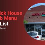 Moby Dick House of Kabob Menu