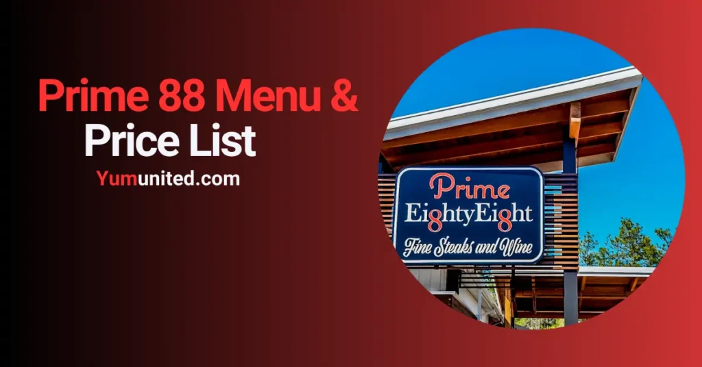 Prime 88 Menu USA