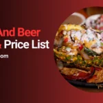 Salsa And Beer Menu