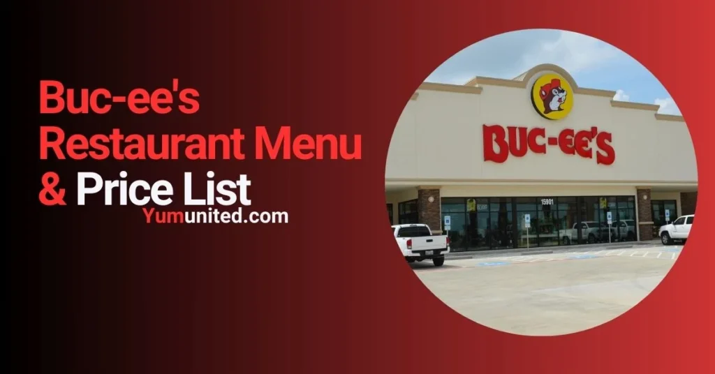 Buc-ee's Restaurant Menu USA