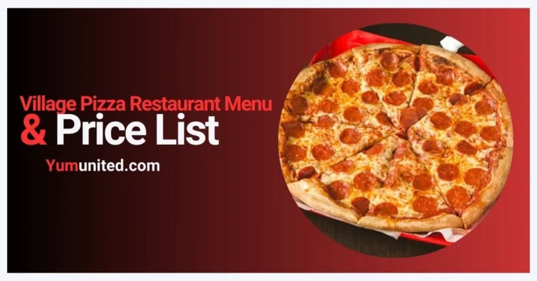 Village Pizza Restaurant Menu USA