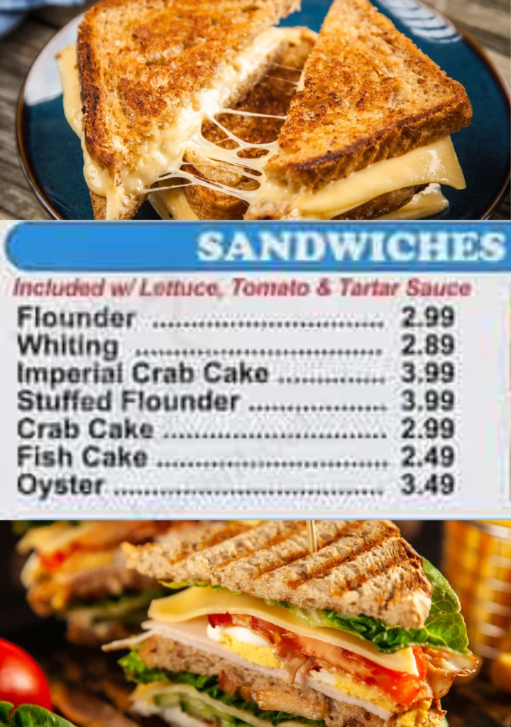 Walkertown Seafood Shack Menu