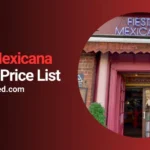 Fiesta Mexicana menu