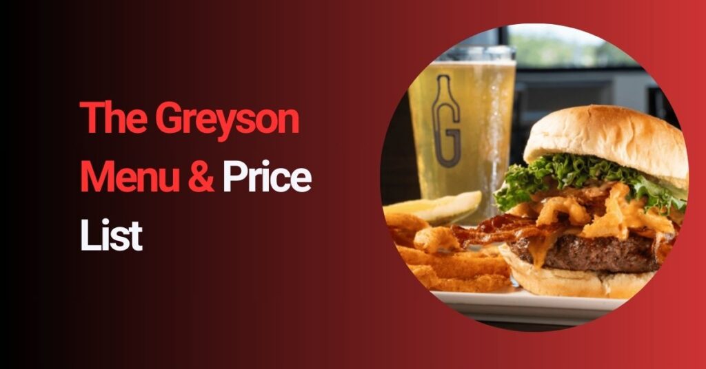 The Greyson Menu usa